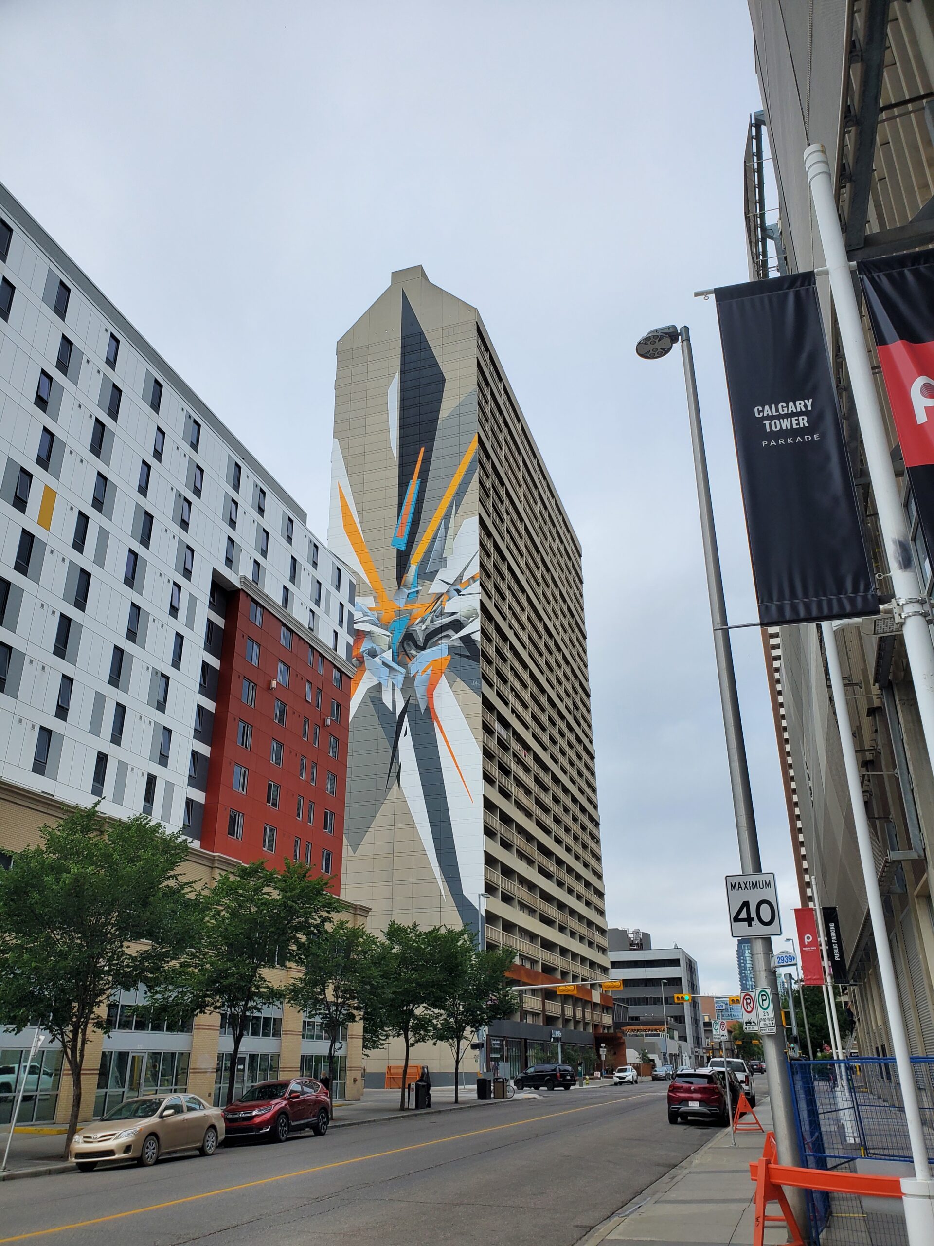 World's tallest Mural on Bromley Square